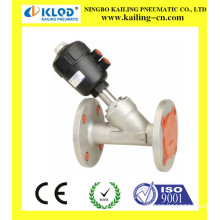 2/2 way piston operated angle seat valve